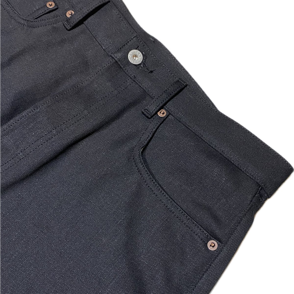 True Form Denim Pants Black